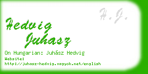 hedvig juhasz business card